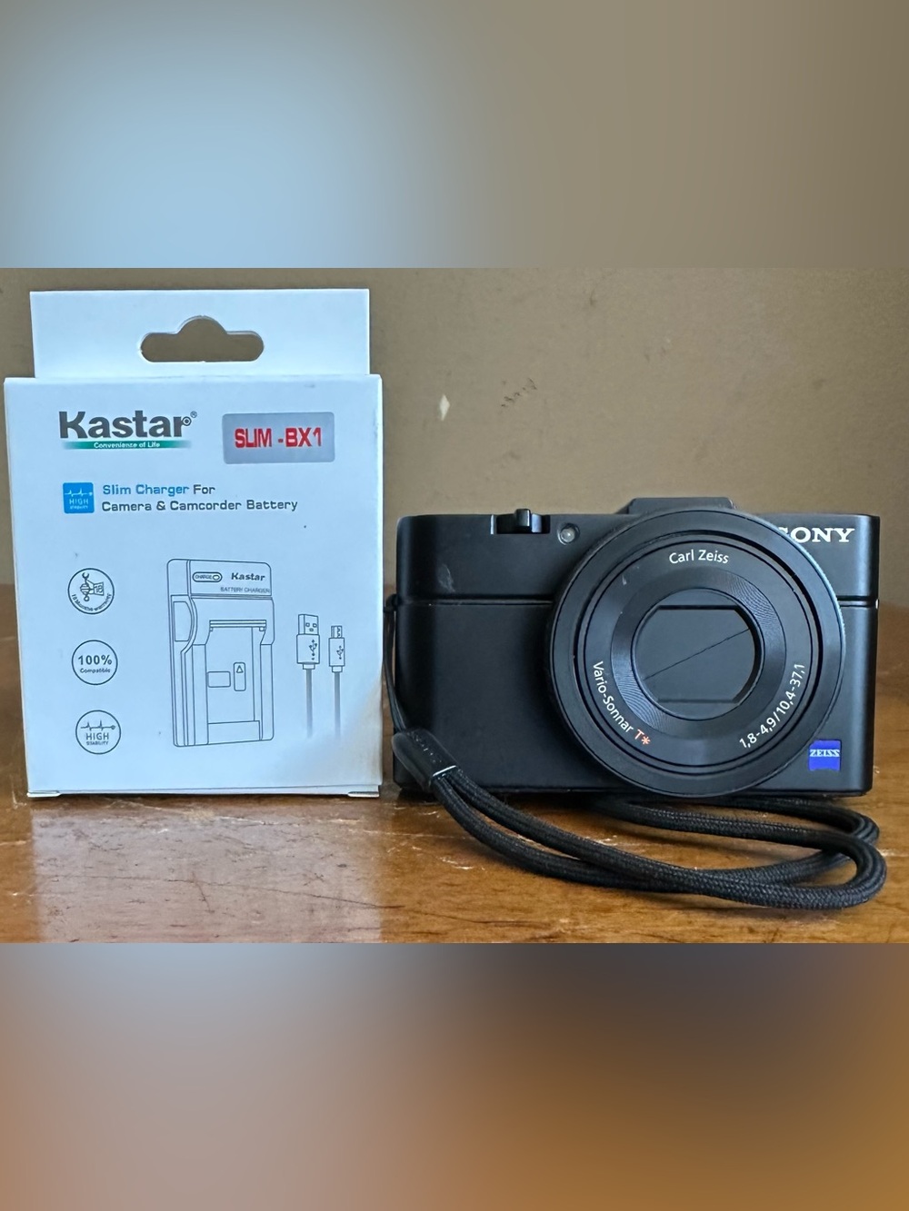 Sony Cyber-shot DSC-RX100 II AVCHD Premium Compact 20.2MP WiFi Camera w/ Zeiss